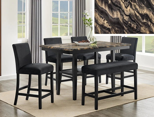 Marbel Counter Height Bench