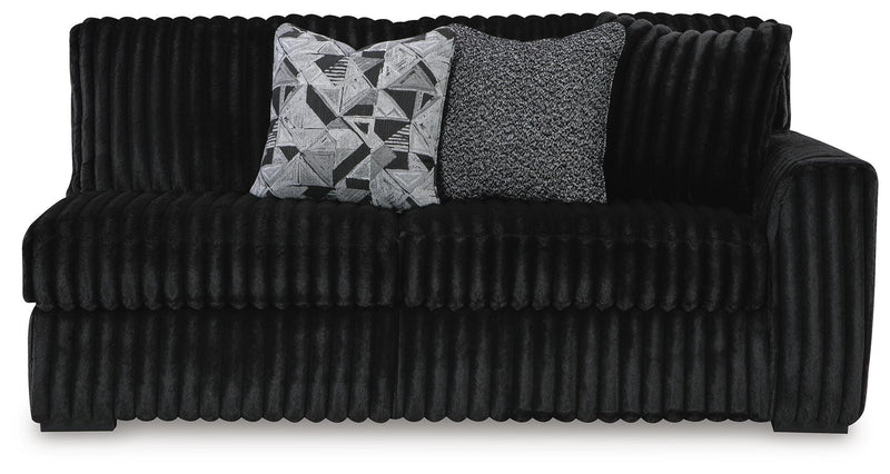 Midnight-Madness Sectional with Chaise