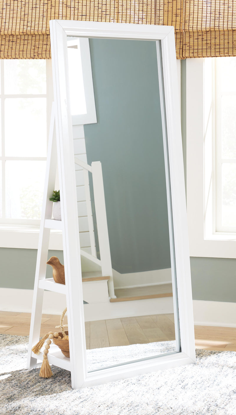 Evesen Floor Standing Mirror/Storage