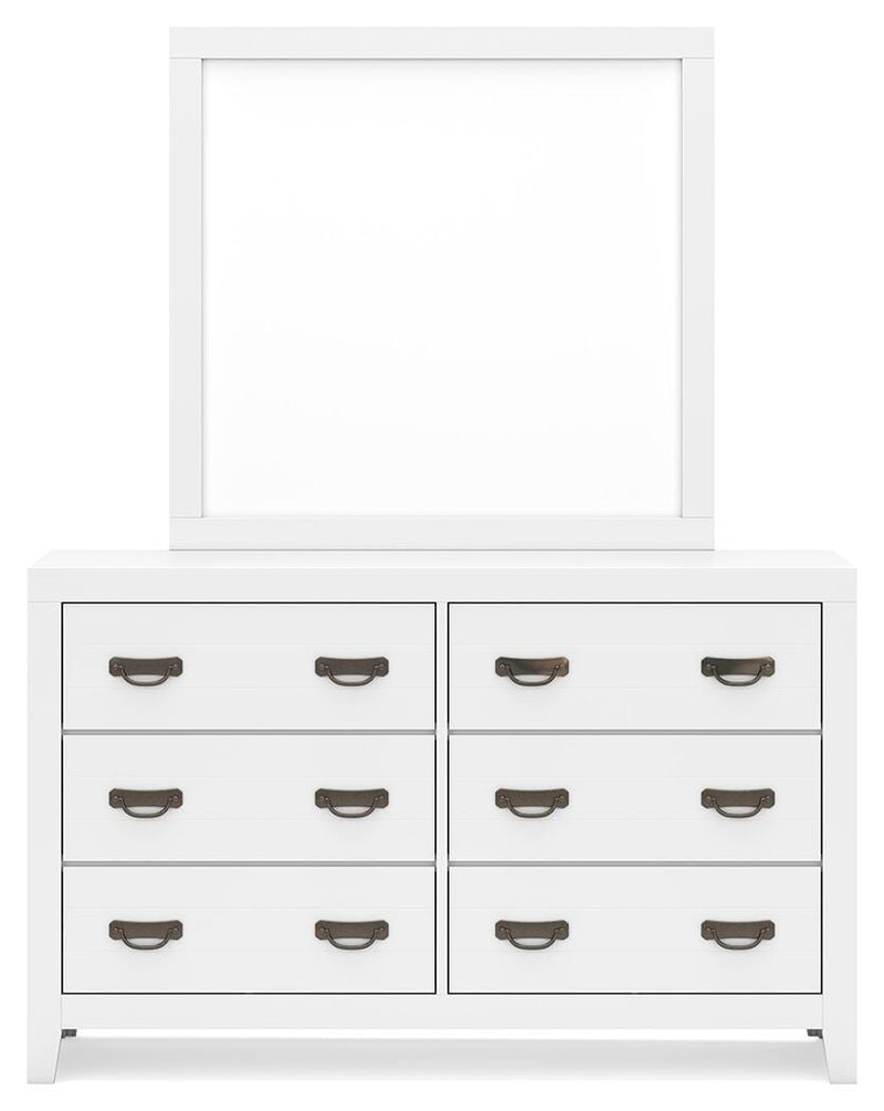 Binterglen Dresser and Mirror