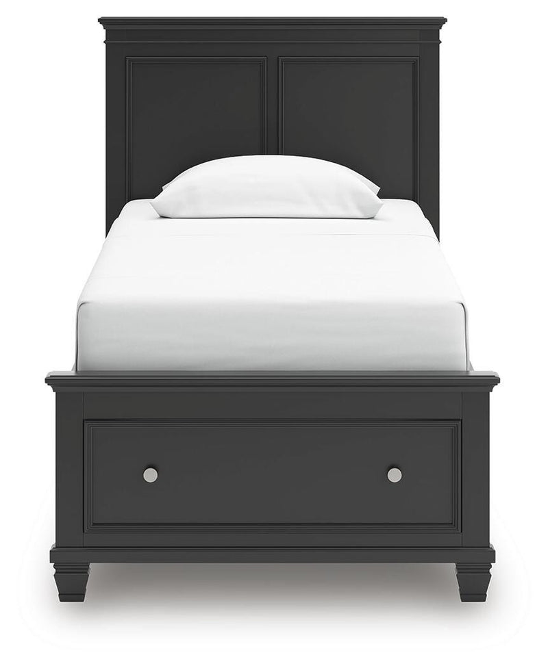 Lanolee Panel Storage Bed