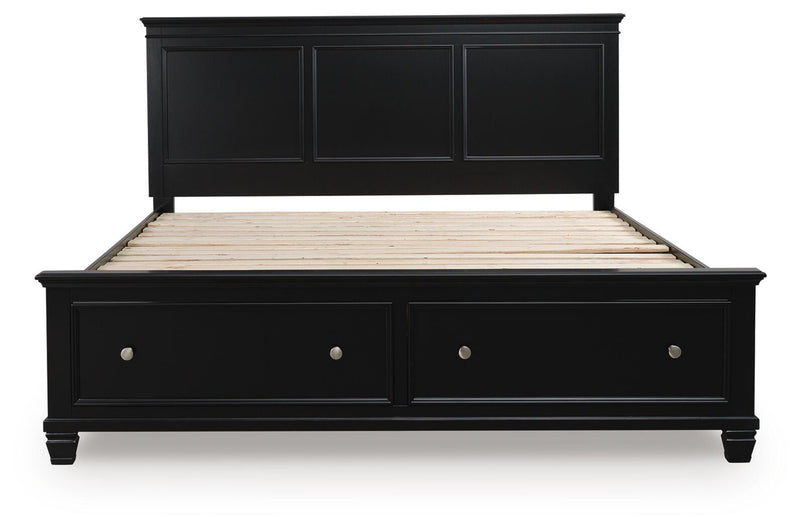 Lanolee Panel Storage Bed