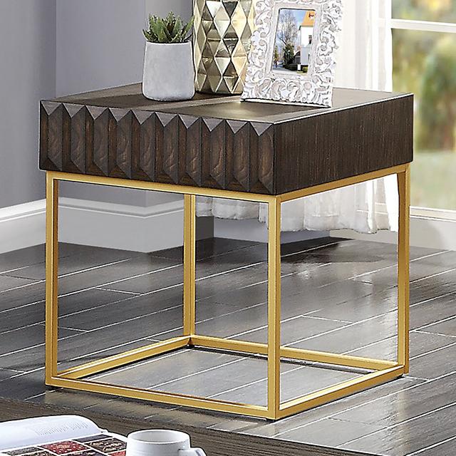 Walnut/Gold