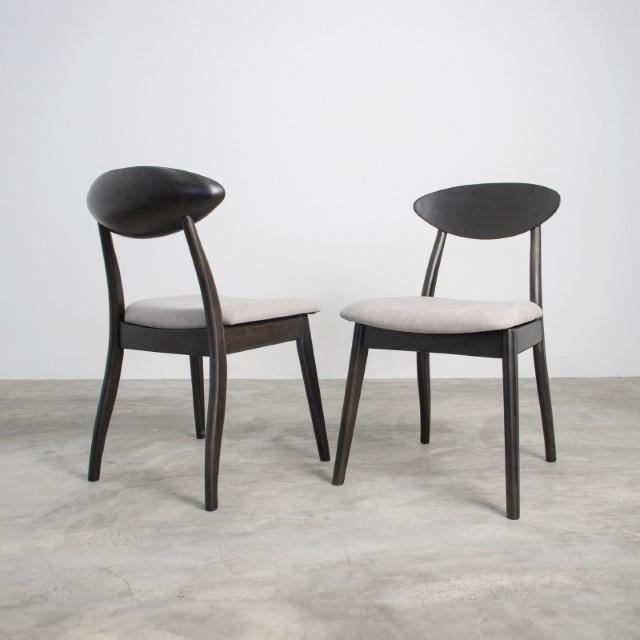 Beale Dining Chair (2/CTN) Natural, Brown, & Beige
