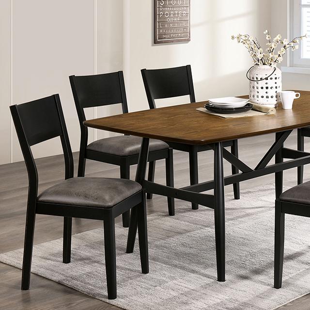 Antique Oak/Black/Gray
