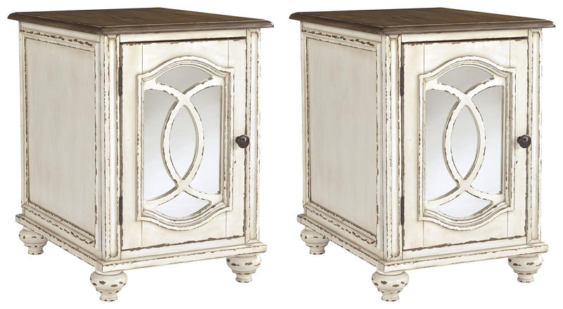 Realyn End Table Set