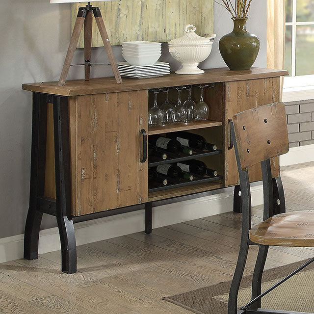 Rustic Oak/Black