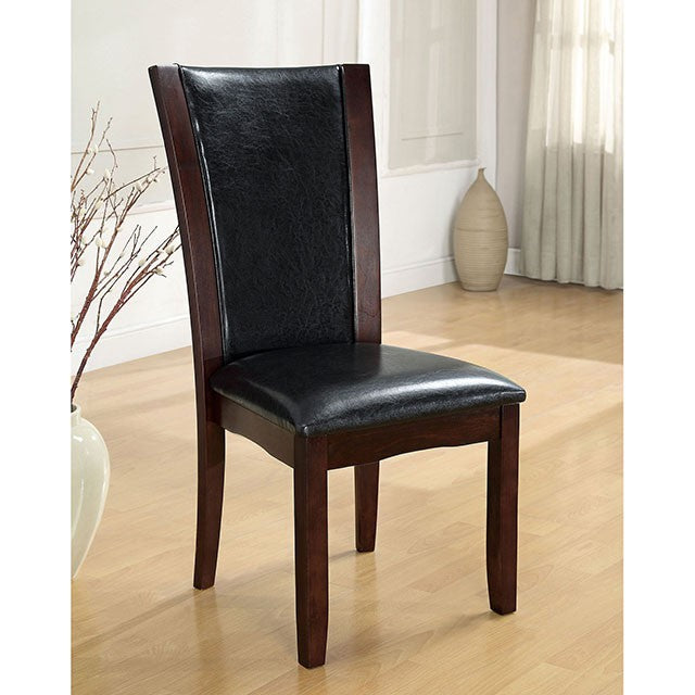 Manhattan 7 Pc Dining Table Set Cherry