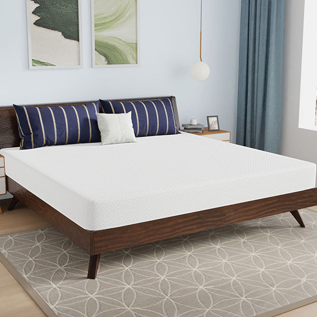 Nasturtium 8" E.King Bamboo Charcoal Infused Memory Foam